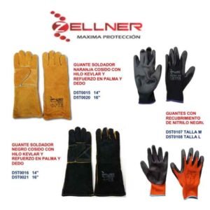 Guantes de carnaza de seguridad